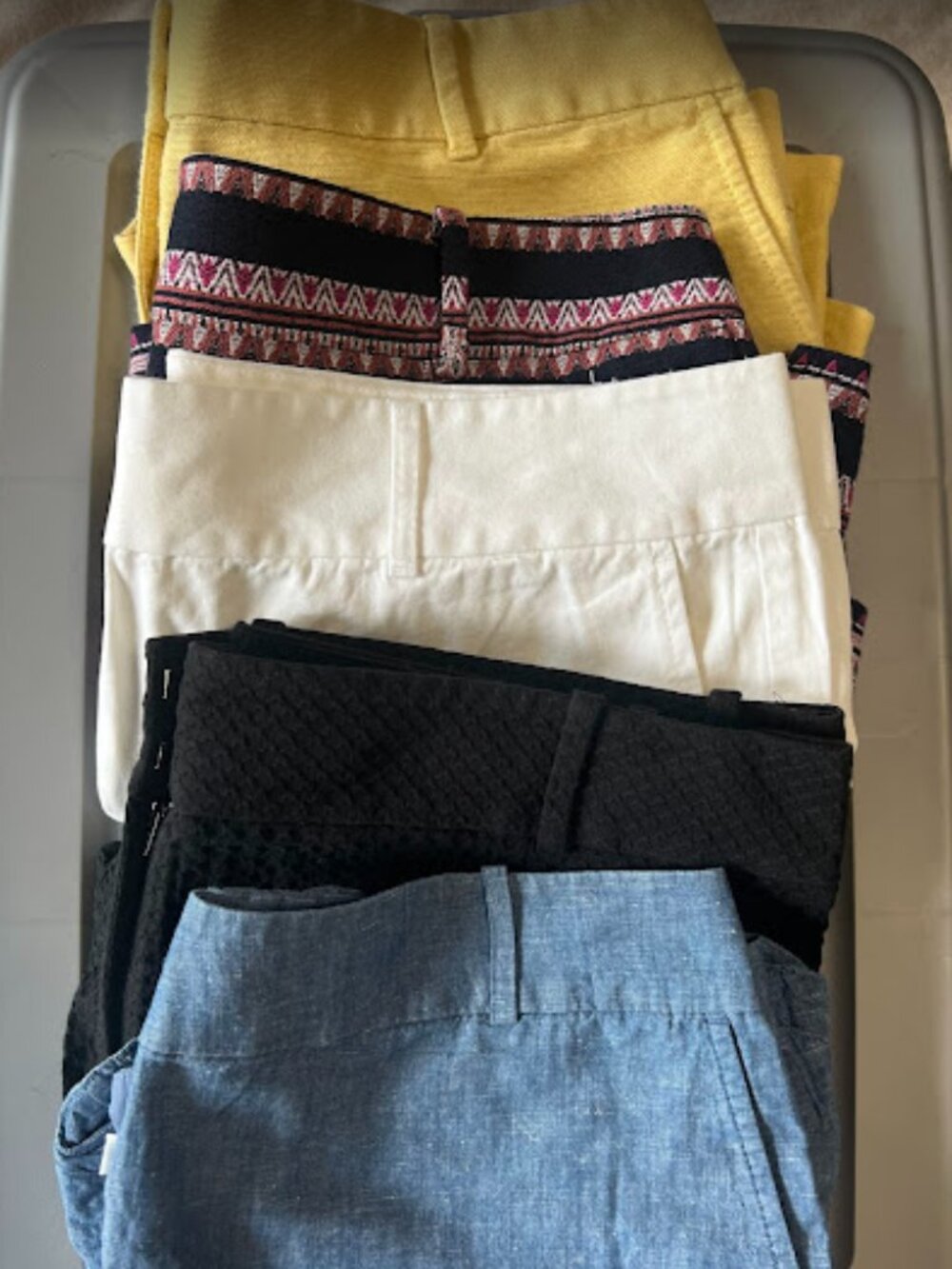 BUNDLE OF FIVE Pairs - Ann Taylor Loft The Riviera Shorts - Size 12